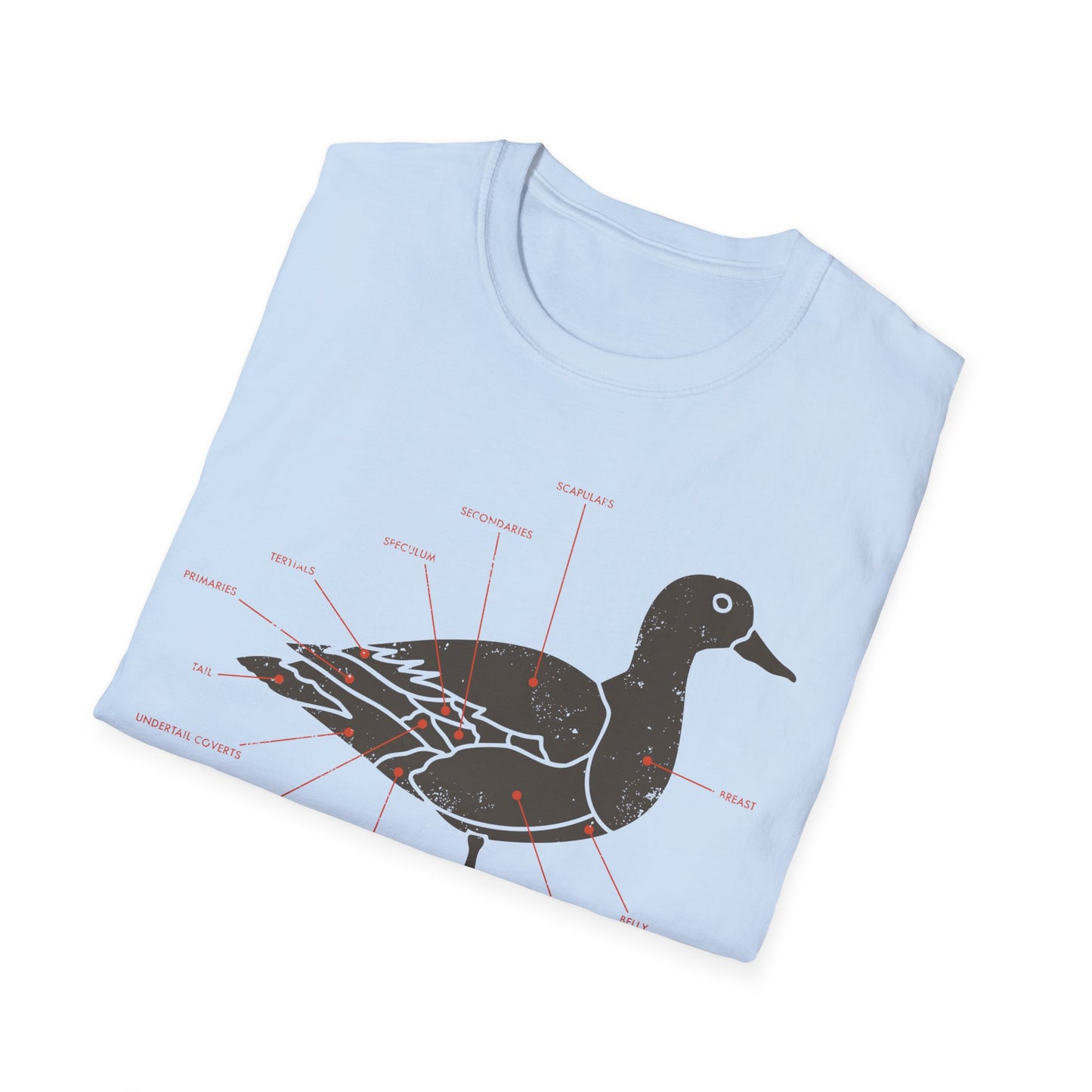 Plumage Anatomy - Duck | Light Shirt