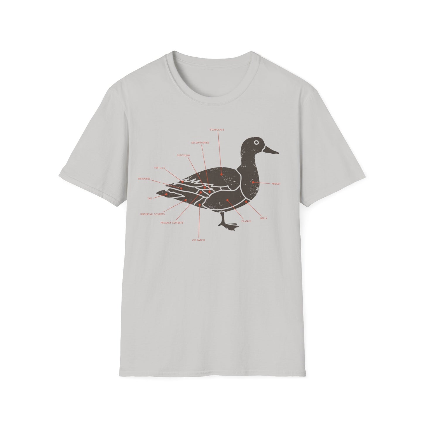 Plumage Anatomy - Duck | Light Shirt