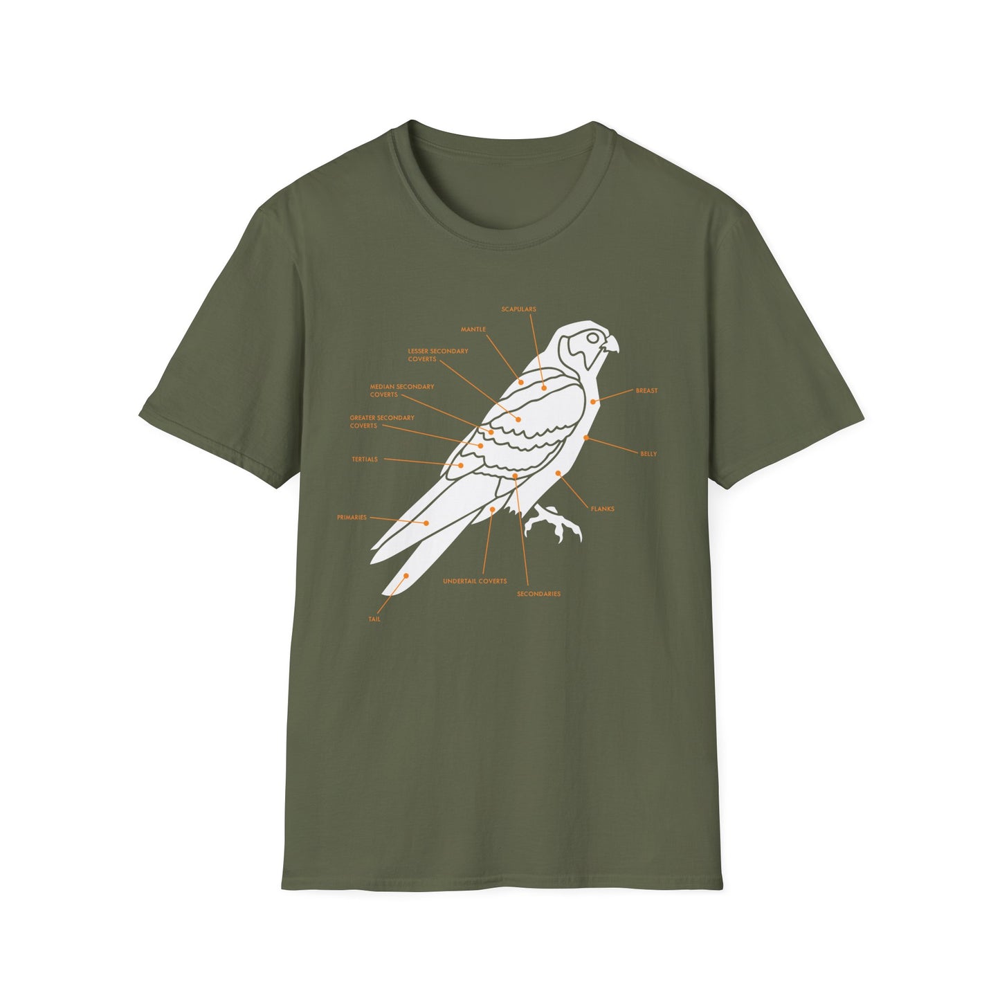 Plumage Anatomy - Falcon | Dark Shirt