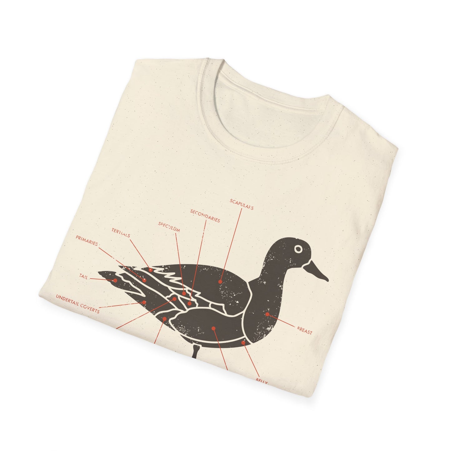 Plumage Anatomy - Duck | Light Shirt