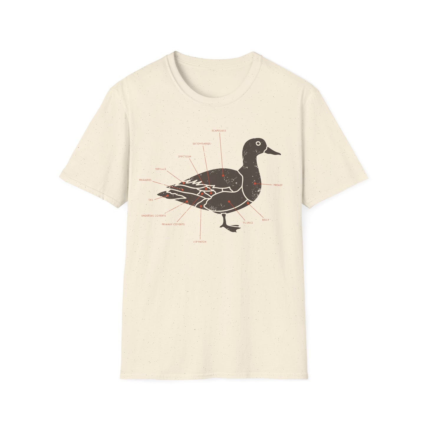 Plumage Anatomy - Duck | Light Shirt