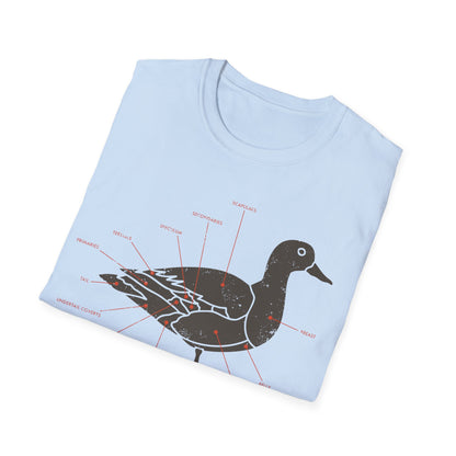 Plumage Anatomy - Duck | Light Shirt