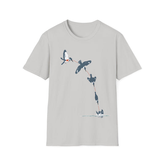 Belted Kingfisher Dive