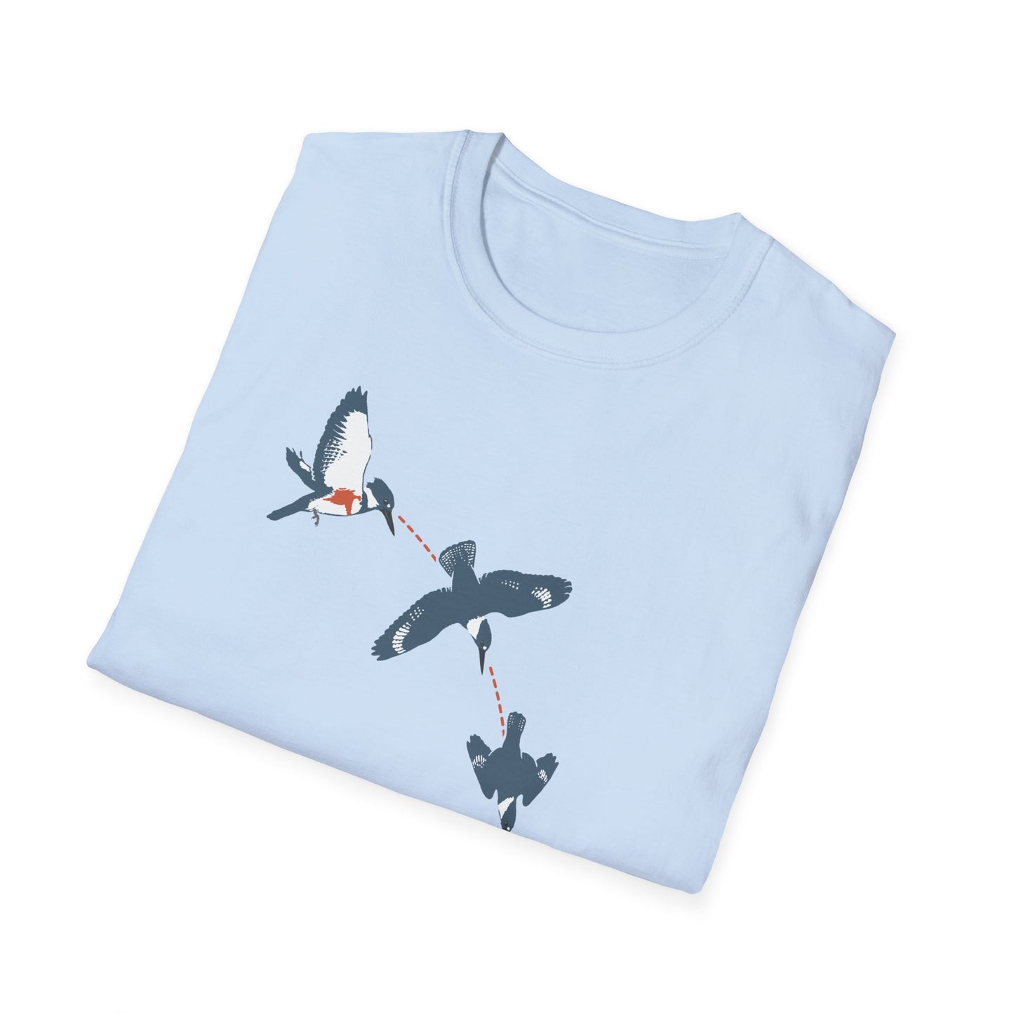 Belted Kingfisher Dive