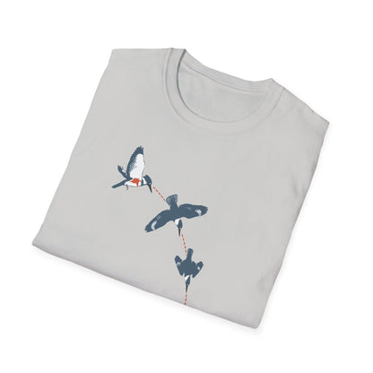 Belted Kingfisher Dive