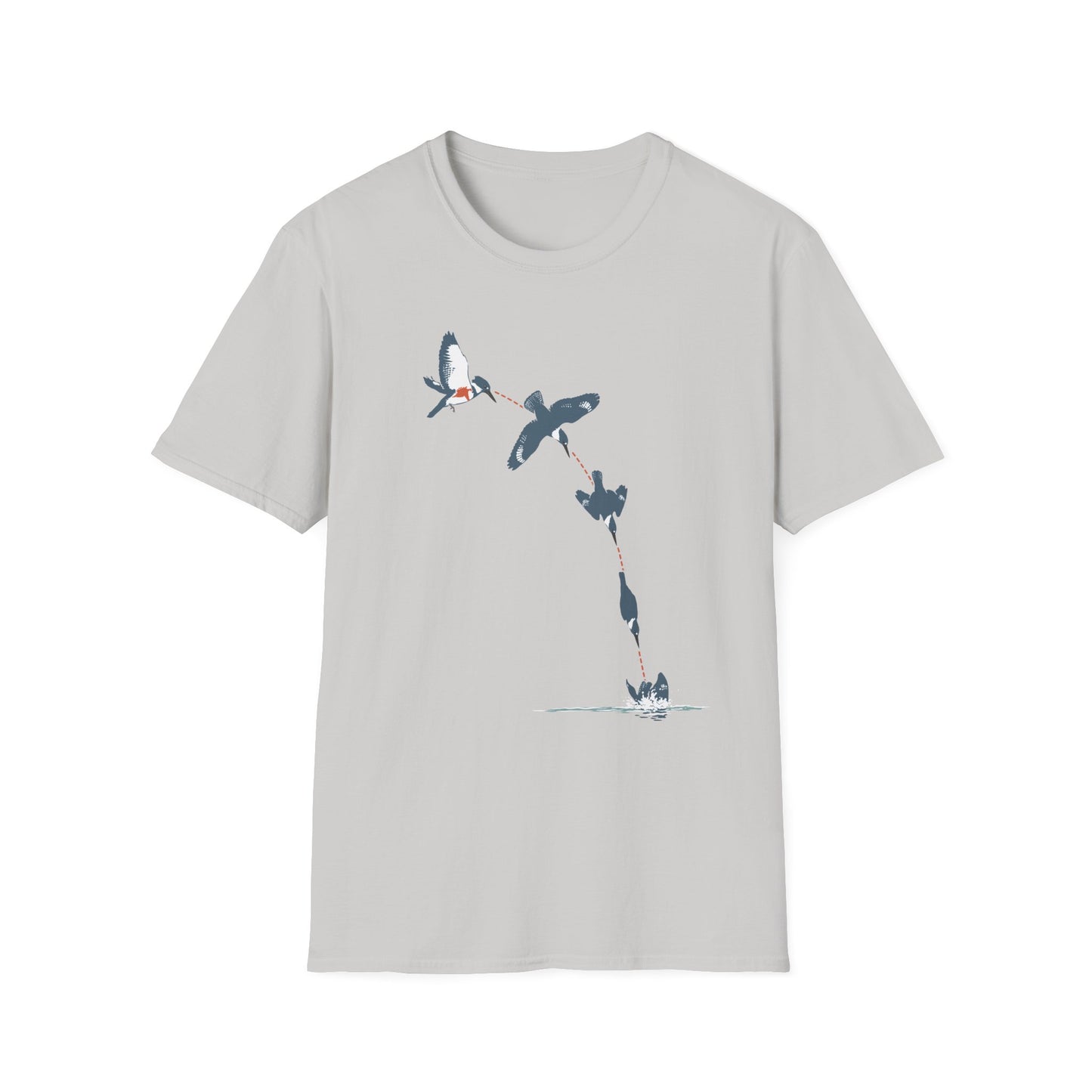 Belted Kingfisher Dive